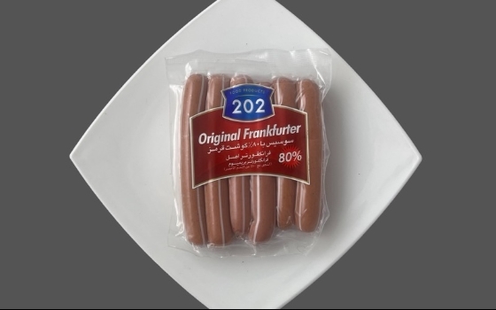 سوسیس وکیوم فرانکفورتر 80% 202 بسته 300گرم