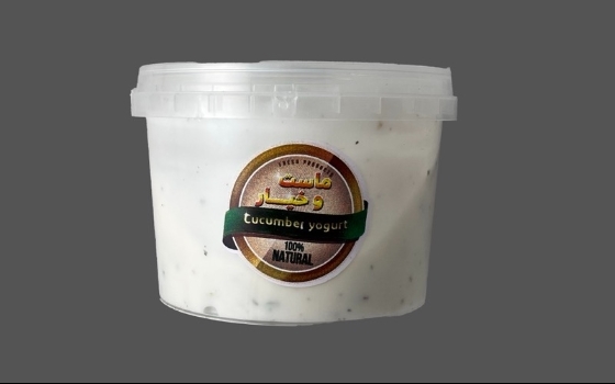 ماست و خیار بزرگ 500 گرم