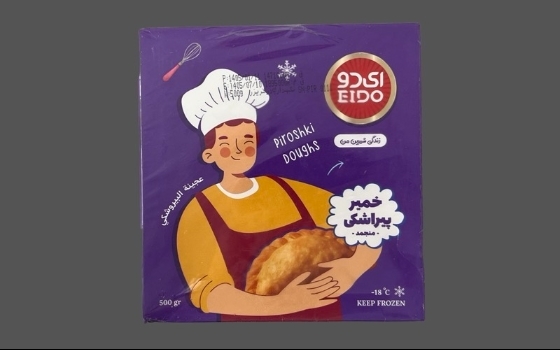 خمیر پیراشکی ایدو500گرم