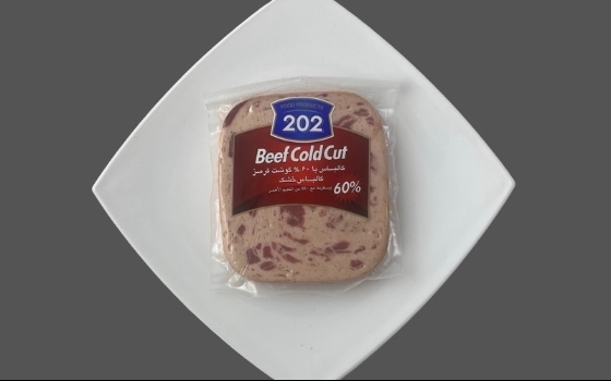 ژامبون وکیوم 60% 202 بسته 300گرم